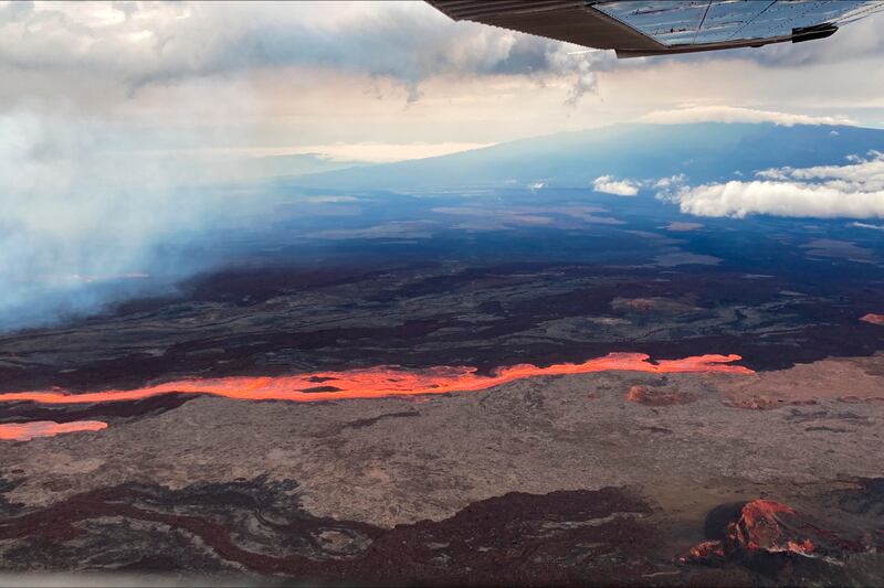 Hawaii's Mauna Loa is the world's largest active volcano. US  Geological Survey / AP