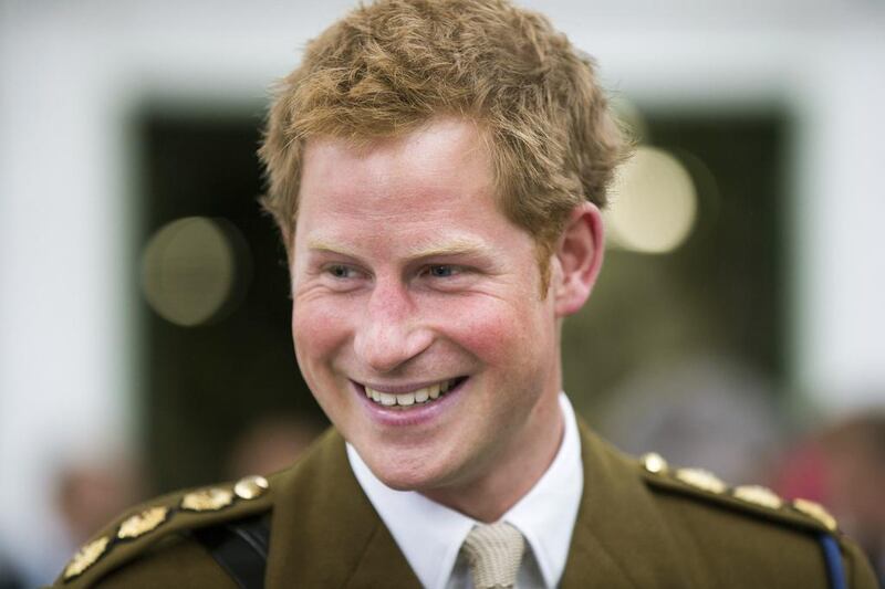 Britain’s Prince Harry looks on during his visit to the Royal Marines Tamar centre at the HM Naval Base in Plymouth in August.  Adam Gerrard / AFP