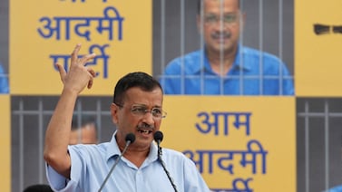 Chief Minister Arvind Kejriwal is accused of corruption. Reuters