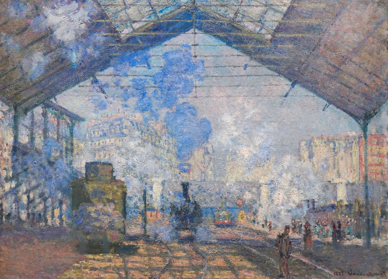 'Saint-Lazare Railway Station' (1877), oil on canvas by Claude Monet. Victor Besa / The National