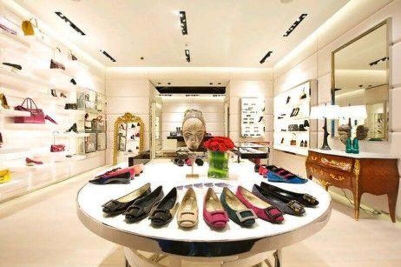 The Roger Vivier store at Level Shoe District. Paul Macleod