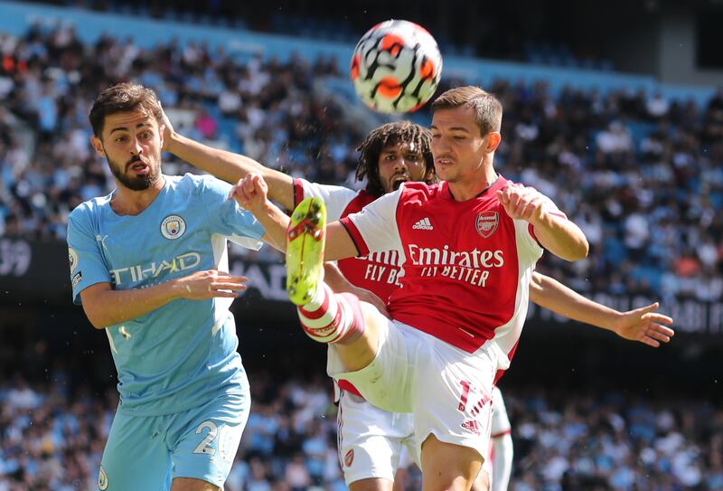 Cedric Soares – 3. Shambolic defending for City’s second as the ball skipped through him for Torres to tap home. A poor outing. Reuters