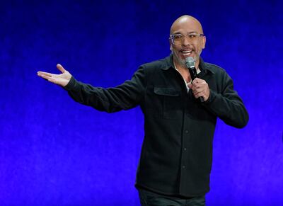 Jo Koy is coming back to Dubai to perform in September. AP 