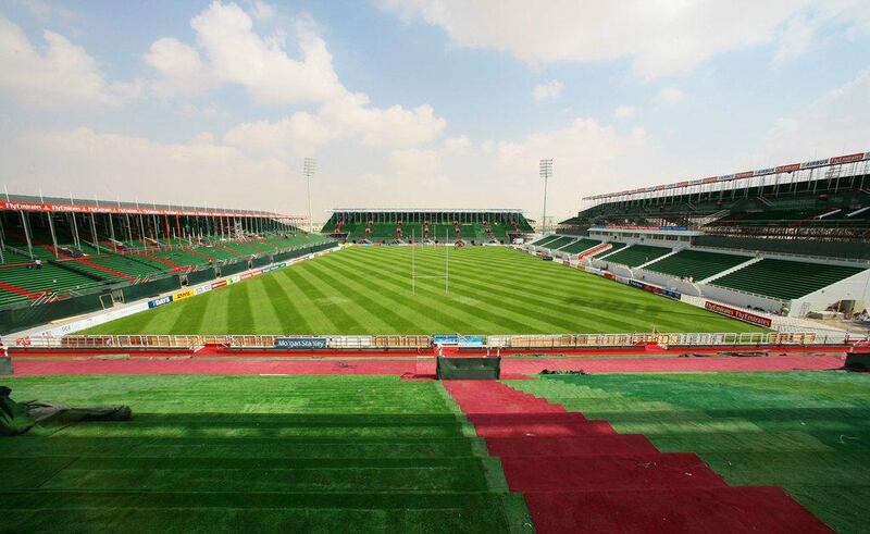 Pitch 1 at The Sevens stadium in Dubai. Jeffrey E Biteng / The National