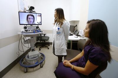 Demand for digital healthcare services has grown amid the coronavirus pandemic. Reuters