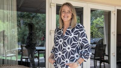 HR consultant Claire Donnelly is working on a large project while her husband takes over the running of the household. Antonie Robertson / The National