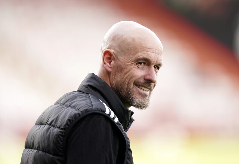 Erik ten Hag is likely to manage Manchester United for the last time when his team take on Manchester City in the FA Cup final on Saturday. PA