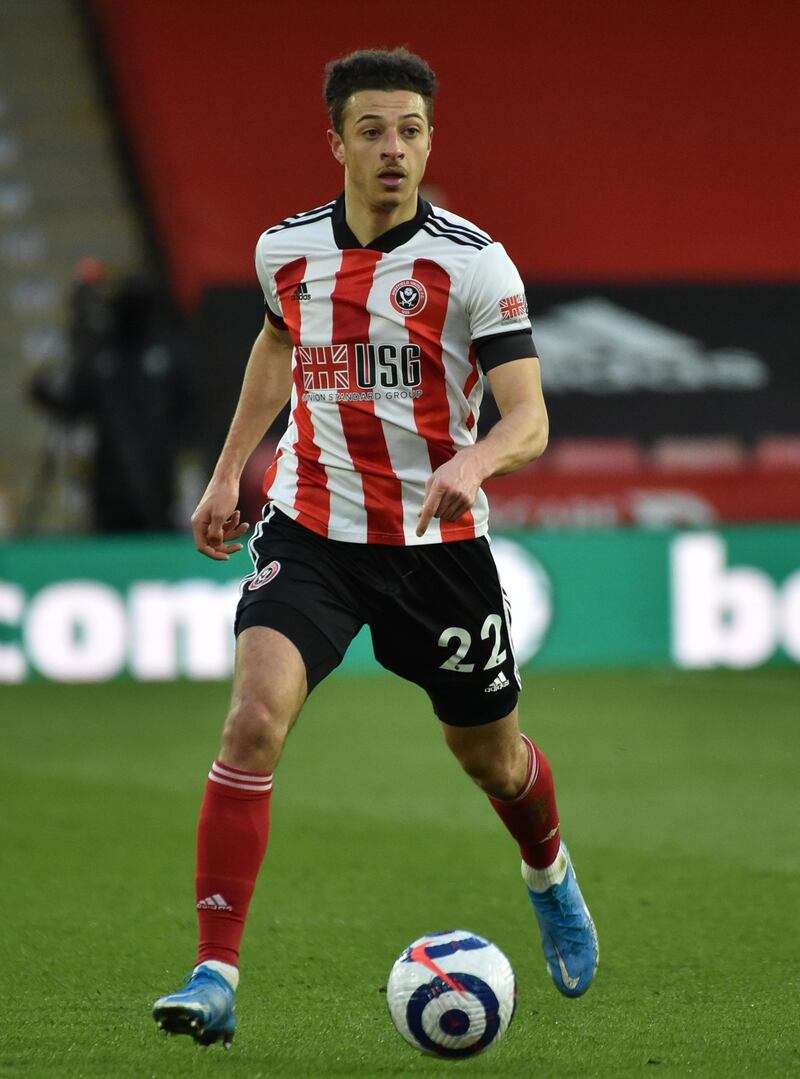 Ethan Ampadu, 6 - Probably the most assured of the Blades’ defenders with a few vital, last-ditch interventions, although he will have been mightily relieved when Peter Banks deemed his trip on Lacazette to be outside the area. EPA