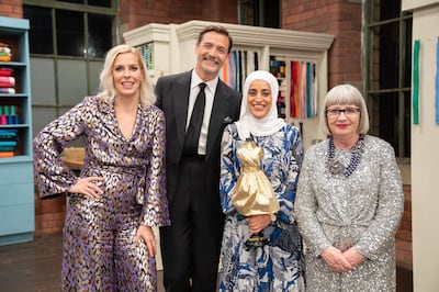 Asmaa Al-Allak says winning The Great British Sewing Bee topped gaining a medical degree. Photo: BBC