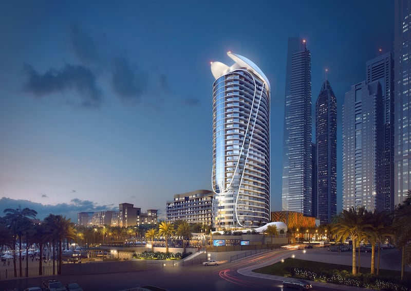 W Dubai – Mina Seyahi will open at Dubai Marina in April. Photo: Marriott