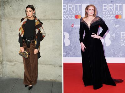 Jamie Mizrahi was responsible for styling Adele in Armani for the Brit Awards last year. Getty Images
