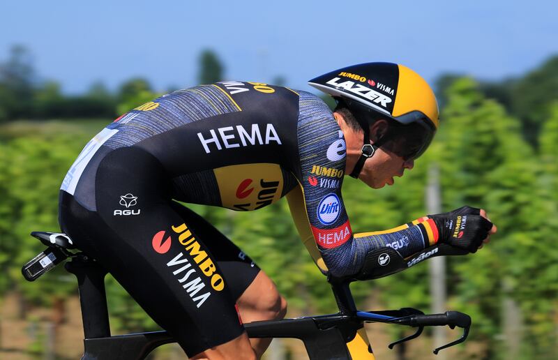 Belgian rider Wout Van Aert.