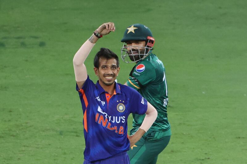 Yuzvendra Chahal - 3. While other spinners have been tough to negotiate in the Asia Cup, Chahal has been dealt with rather easily in helpful conditions. Gave away 43 runs on Sunday. Does not bode well for the hard surfaces in Australia during the T20 World Cup. AFP