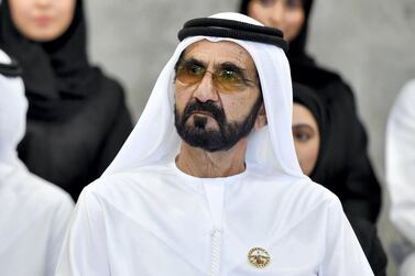 Sheikh Mohammed bin Rashid shared a video on Twitter celebrating the work of one of the nation's healthcare heroes. Courtesy: Wam