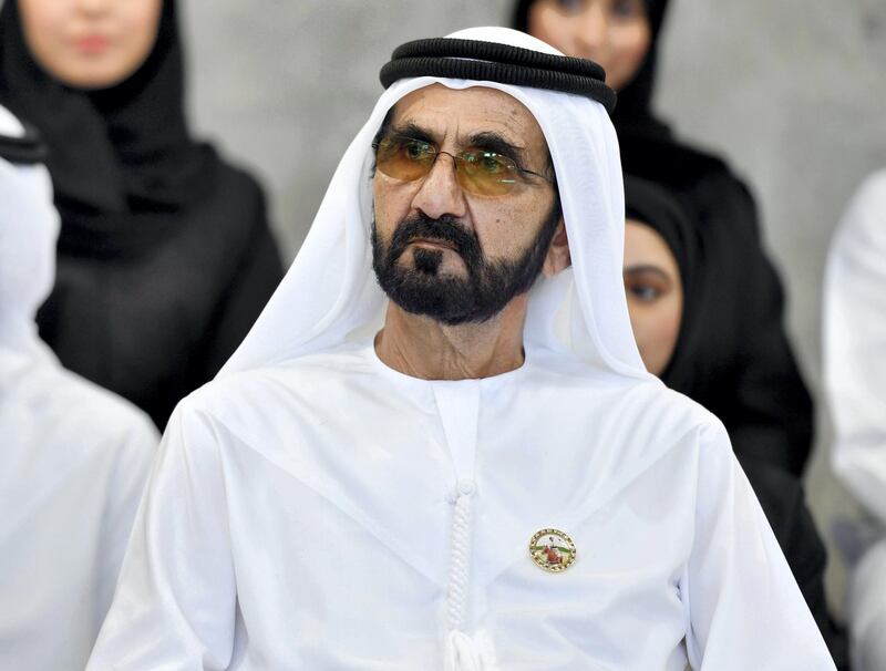 Sheikh Mohammed bin Rashid shared a video on Twitter celebrating the work of one of the nation's healthcare heroes. Courtesy: Wam