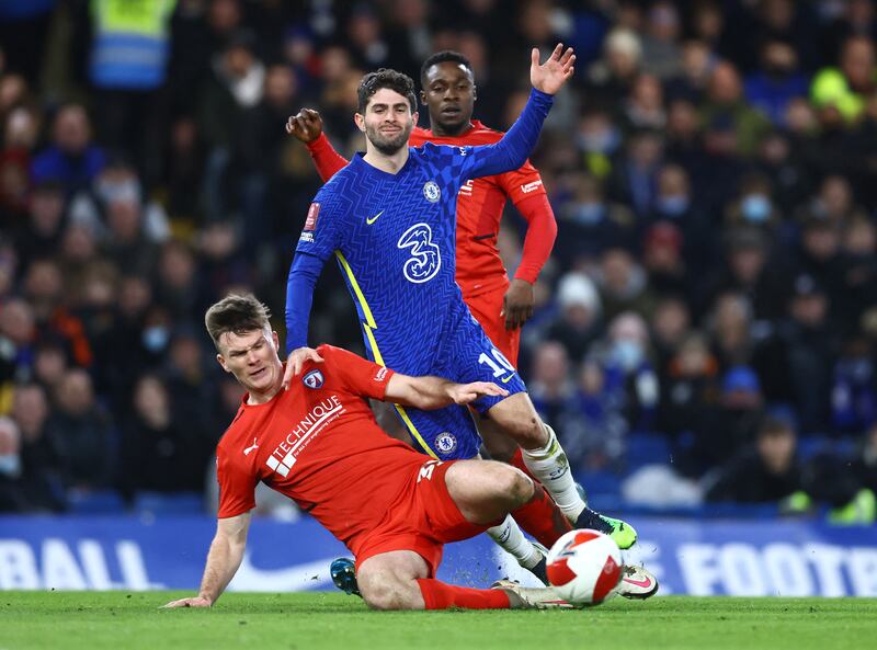 Christian Pulisic – 6. Won the penalty which Ziyech converted but flitted in and out of the game, even as Chelsea dominated. Reuters