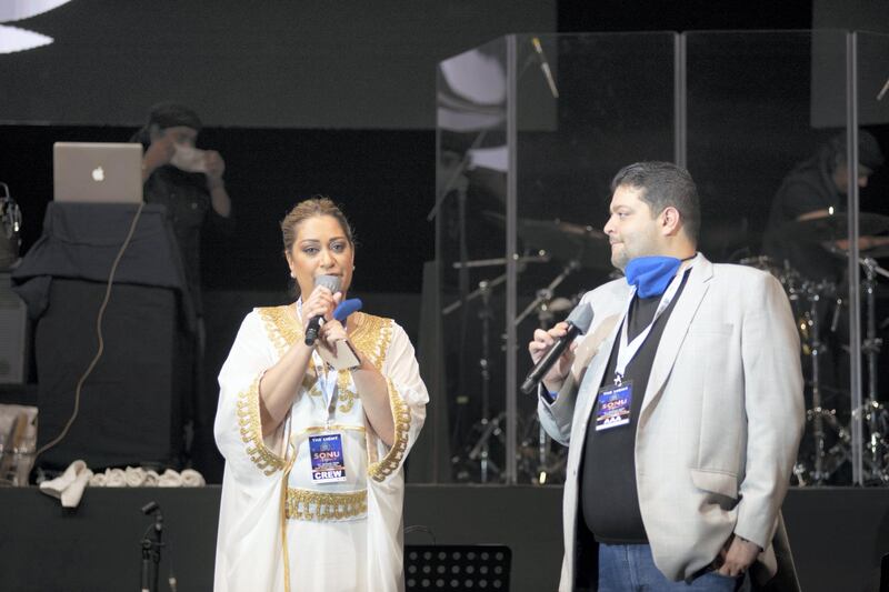 Osman Osman and Shaaista Khan Osman, the owners of Blu Blood Middle East, organisors of the event. Supplied