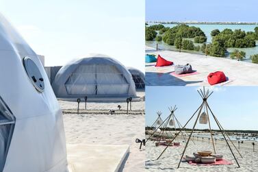 Abu Dhabi's Pura Eco Retreat opens at Jubail Mangrove Park. The National 
