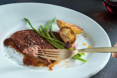 Slaughter free steak dish. Photo: Aleph