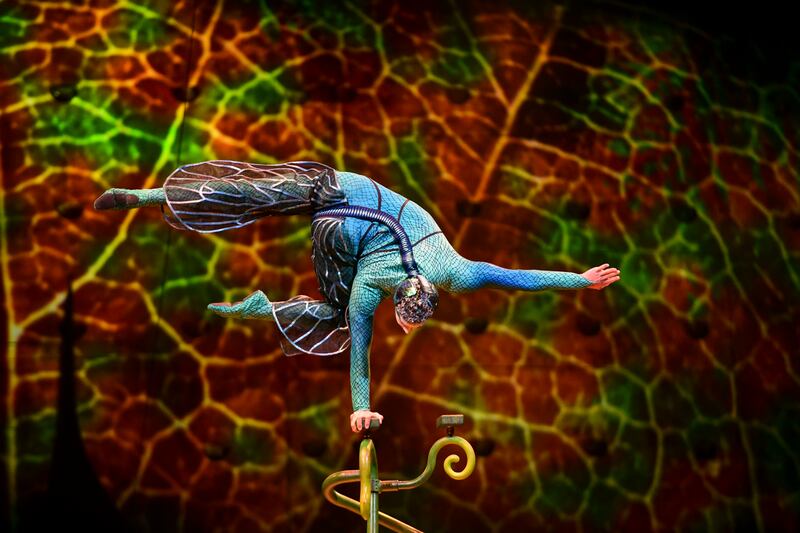 Acclaimed circus company Cirque du Soleil is set to return to Abu Dhabi with a new show. Khushnum Bhandari / The National