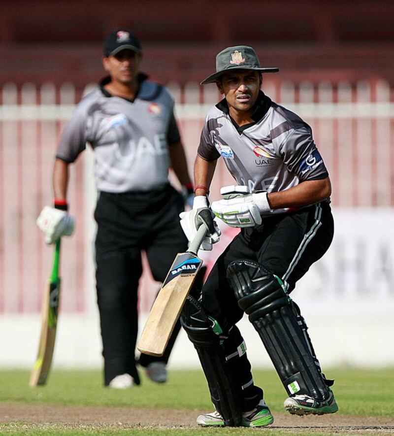 Khurram Khan and the UAE are expected to compete for a place at next year's World Twenty20 in Bangladesh. Satish Kumar / The National