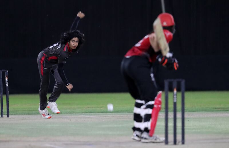 Samaira Dharnidharka, the schoolgirl fast-bowler, who only turned 15 in February, included among her victims Natasha Miles, who is deemed the prized wicket of the Hong Kong line up, for a first-ball duck.