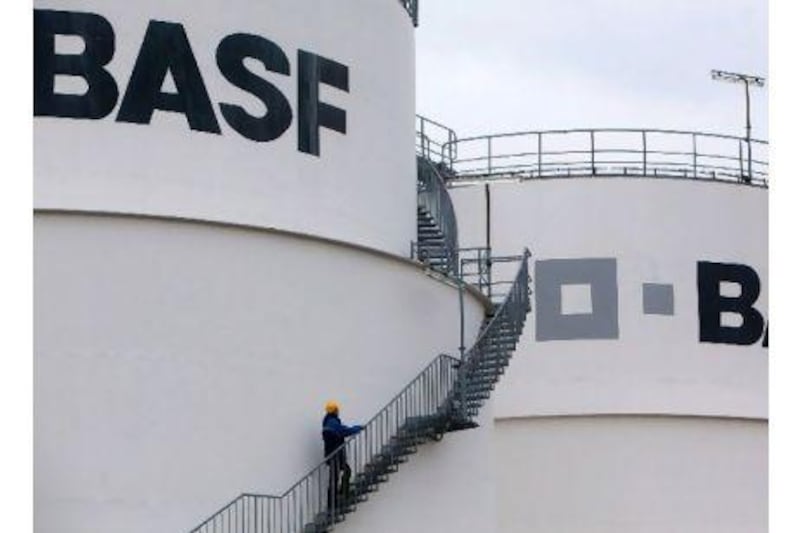 BASF, the world's biggest chemicals company based in eastern Germany, makes a bid to enter the genetically-modified seeds market. Patrick Pleul / AFP