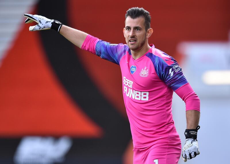 NEWCASTLE RATINGS: Martin Dubravka - 6: Very little to do. Saw shot from Brooks hit the bar but will be frustrated at Bournemouth's consolation that cost him a clean-sheet. EPA