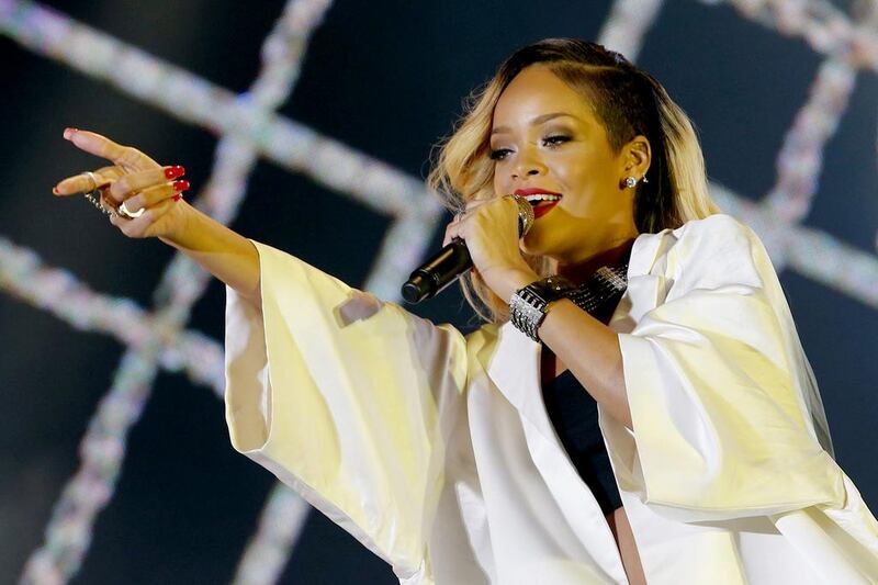 Concert organisers Flash Entertainment have warned the public that fake tickets for Rihanna’s show at du Arena are in circulation. Abdeljalil Bounhar / AP Photo