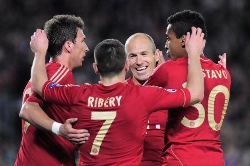 Currently sporting such luminaries as Franck Ribery, second from the left, and Arjen Robben, second from the right, as well as many others, Bayern Munich appear to be the new powerhouse of Europe.