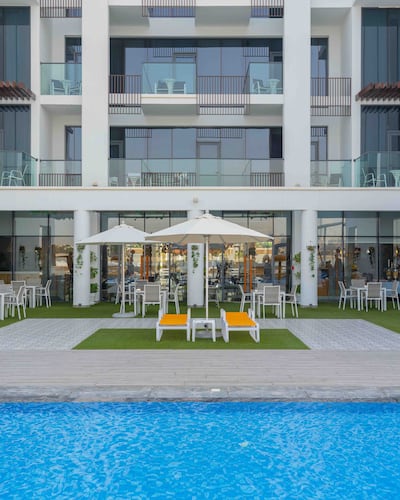 C Central Resort the Palm offers budget-friendly stays on Dubai's Palm Jumeirah. Photo: Central Hotels
