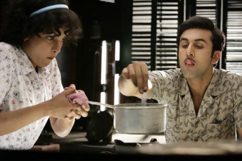 Priyanka Chopra and Ranbir Kapoor in Barfi!, which has not made the Oscars shortlist. Courtesy UTV Motion Pictures
