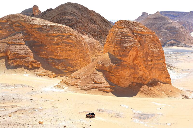 The Bahariya Oasis in Egypt's Western Desert. Courtesy Around Egypt in 60 Days