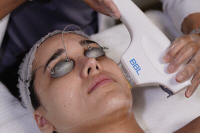 Skin Laundry has launched the BBL Hero facial, designed to target ageing skin cells. Photo: Skin Laundry