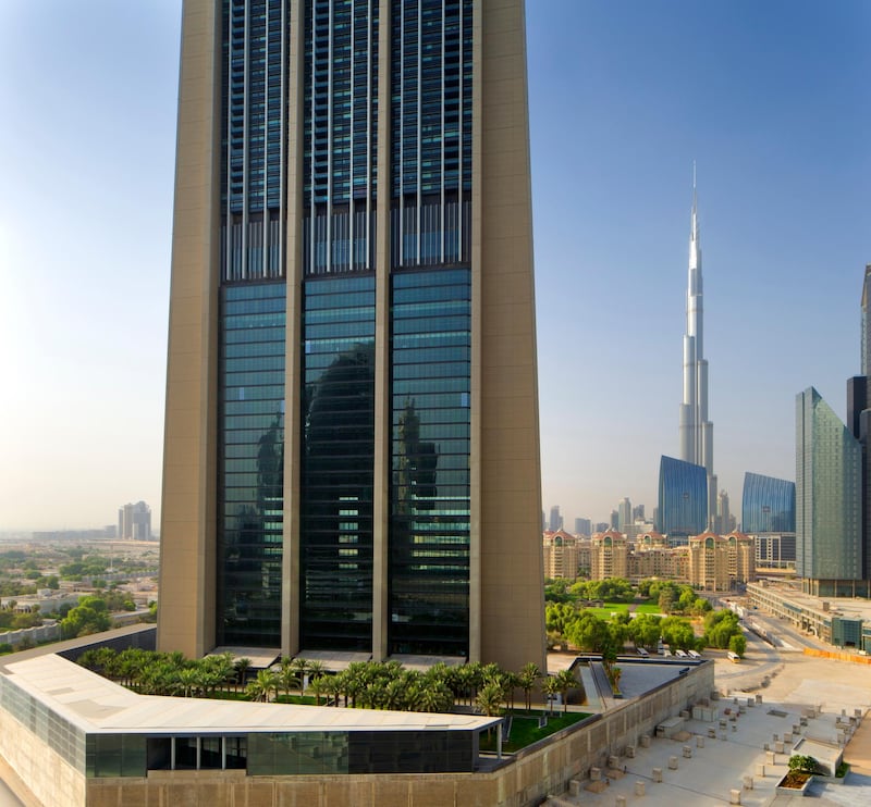 A handout photo of the Index Tower owned by Emirates Reit (Courtesy: Emirates Reit)