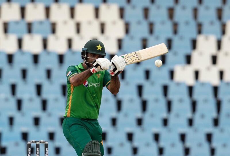 Pakistan's batsman Fakhar Zaman was named player of the series. AP