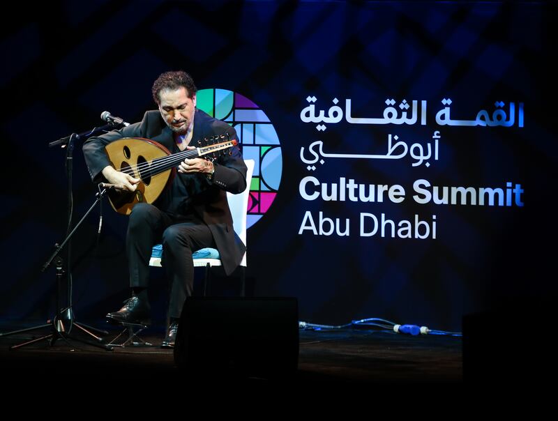 Performance by Iraqi oud virtuoso Naseer Shamma. 