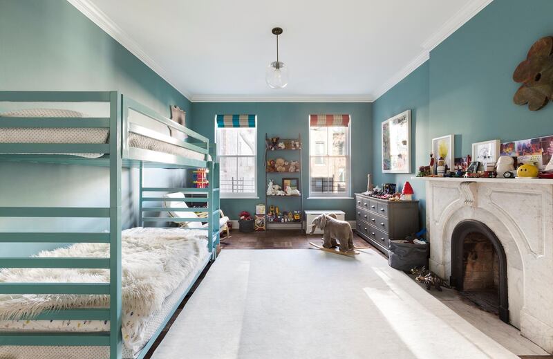 The nursery at 123 East 10th Street. Photo: Nina Poon / Sotheby's International Realty 