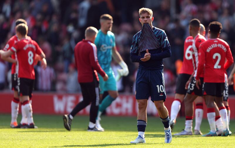 SUBS: Emile Smith-Rowe (Soares, 60) 6 – Though he brought a greater sense of urgency to Arsenal’s attack, he couldn’t fashion an equaliser for his side.  Reuters
