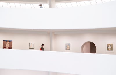 The world-famous Guggenheim Museum in New York. EPA