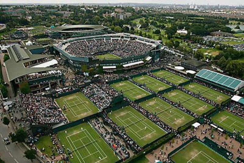 The All England Lawn Tennis and Croquet Club in London is home to the only grand slam competition that is played on grass.
