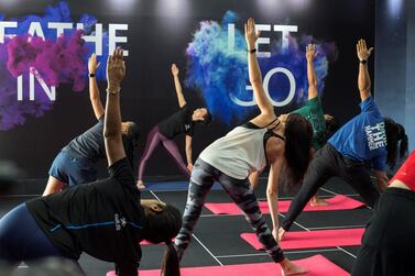 Cult.fit opened its first centre in Dubai on the Palm Strip in Jumeirah in June. Ruel Pableo / The National 