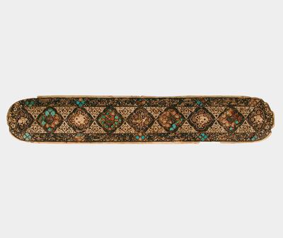 Cover of a pen box, an item in the upcoming Louvre Abu Dhabi exhibition that will show the influence of Islamic art on Cartier designs. Photo: The Metropolitan Museum of Art