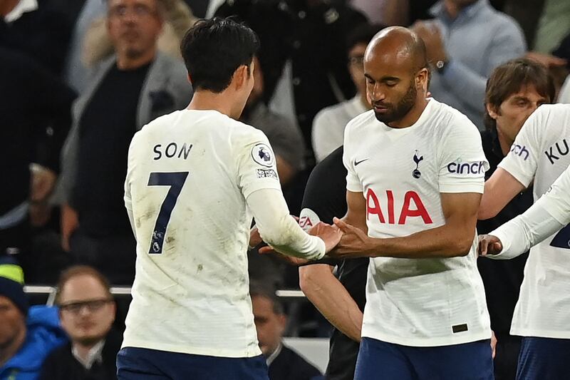 SUBS: Lucas Moura – (On for Kulusevski 72’) 7: Pace caused immediate problems and resulted in two Arsenal players being booked for fouls trying to stop him. AFP