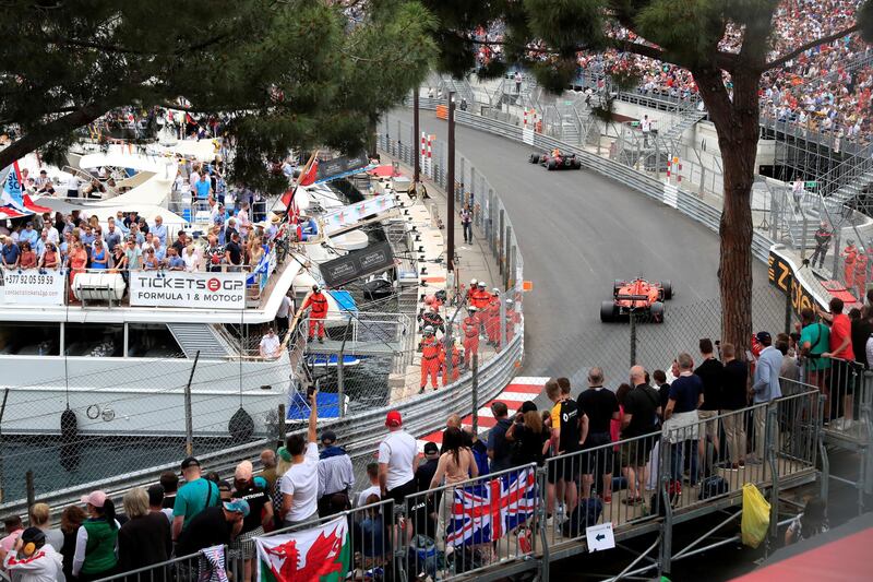 A general view of the 2019 Monaco GP. Reuters