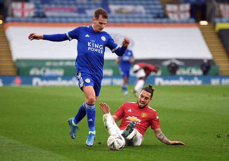 Marc Albrighton, 6 -- Not quite as effective on his flank as his counterpart Castagne on the other wing but the Englishman plugged away and wasn’t afraid to do the dirty work in his own defensive third. Booked for kicking the ball away needlessly in the second half. AFP