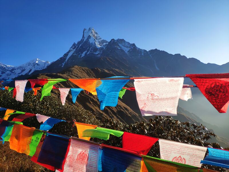 Explore Nepal's mountain peaks and valleys with TrekkUp Dubai. Photo: Trekkup Dubai'