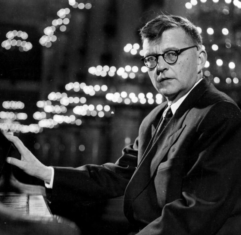 Soviet composer Dmitri Shostakovich (1906-1975), circa 1955. Michael Ozersky / Slava Katamidze Collection / Getty Images