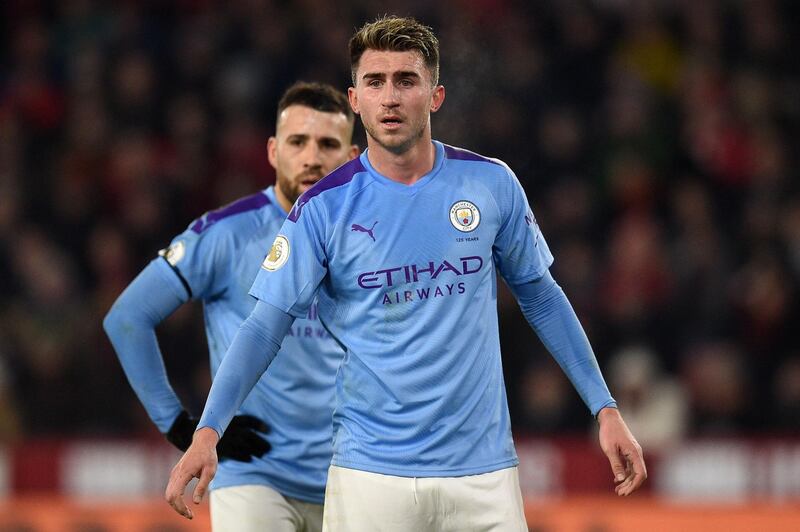 Aymeric Laporte's return has been welcomed by Pep Guardiola. AFP