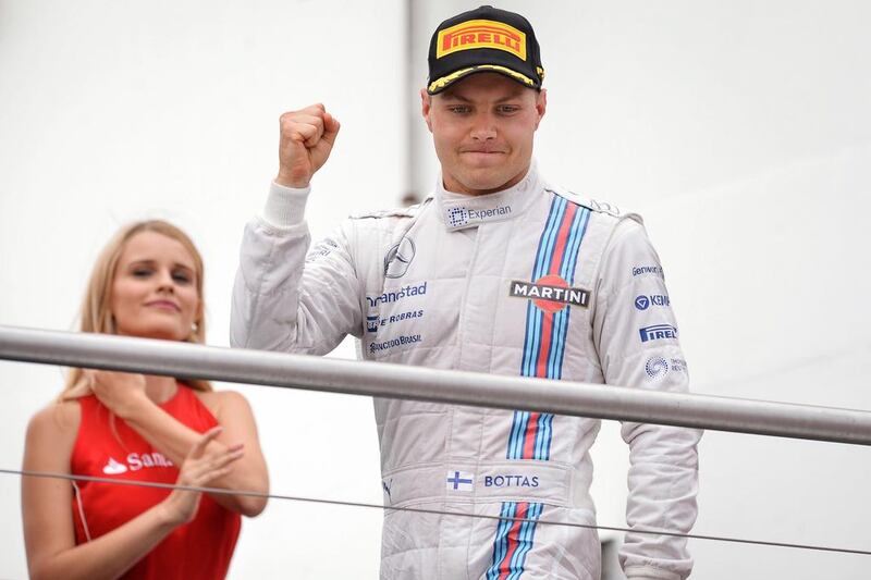 Finnish Formula One driver Valtteri Bottas is a strong reason Williams has seen a return to competitiveness this season. David Ebener /  EPA